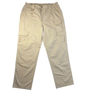Propper Pants Mens 38x32 Beige Tan Cargo Tactical Comfortable Outdoor Sturdy